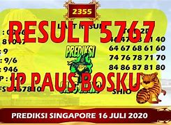 Prediksi Angka Jitu Singapore Hari Ini